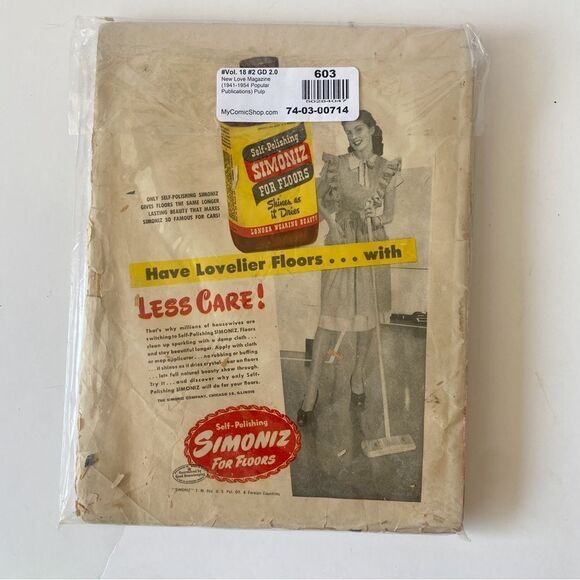 Vintage Magazine Love Book - October, 1945 - High Grade for Collection - Picture 4 of 6